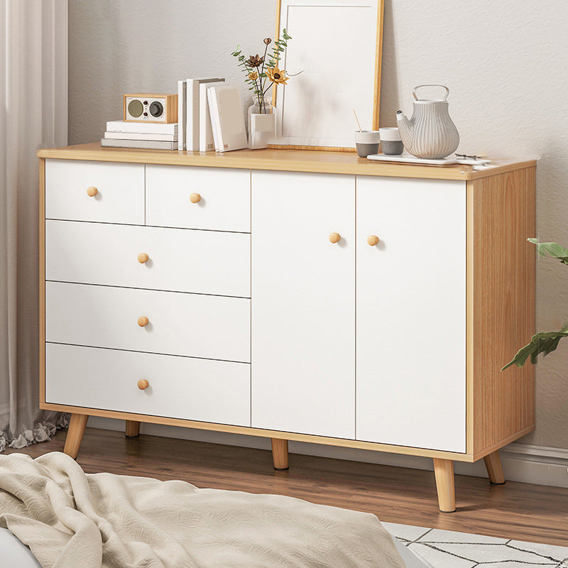 Contemporary Storage Chest Manufactured Wood Storage Chest Dresser 47"L x 15"W x 31"H 5 Clearhalo 'Bedroom Furniture' 'Dressers & Chests' 'dressers_chests' 'furn' 'furn_dressers_chests' 'Furniture' 7250805