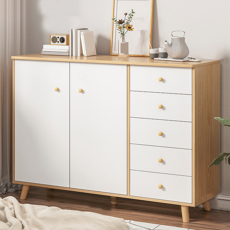 Contemporary Storage Chest Manufactured Wood Storage Chest Dresser 47"L x 15"W x 35"H 5 Clearhalo 'Bedroom Furniture' 'Dressers & Chests' 'dressers_chests' 'furn' 'furn_dressers_chests' 'Furniture' 7250806