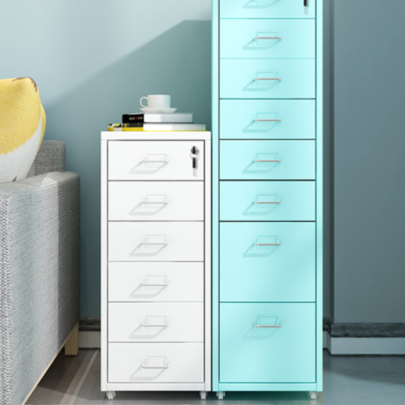 Mobile mobile contemporaneo telaio metallica blocco file mobile laterale