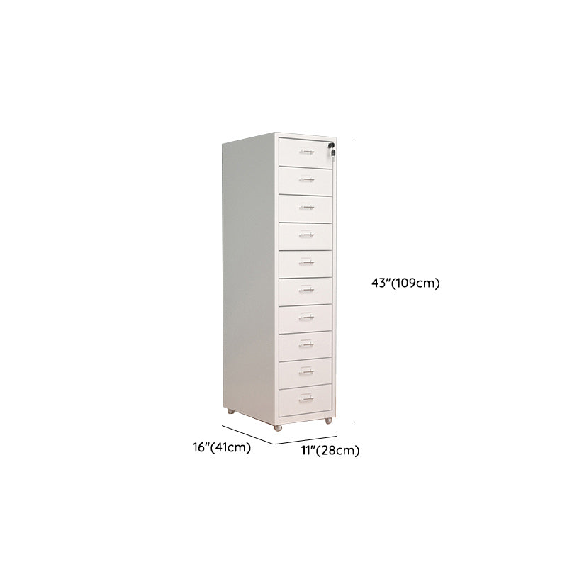 Mobile mobile contemporaneo telaio metallica blocco file mobile laterale