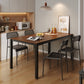 Modern 1/4/5 Pieces Dining Room Table Rectangle Wood Furniture for Home