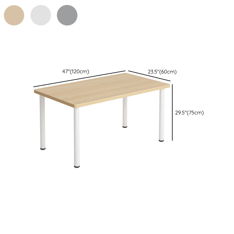 Modern 1/4/5 Pieces Dining Room Table Rectangle Wood Furniture for Home