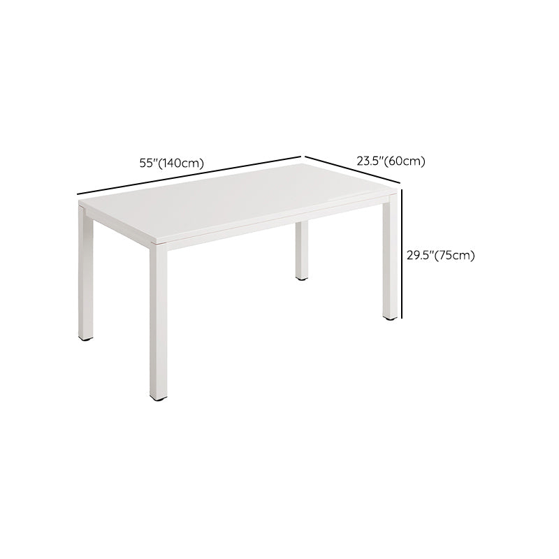 Modern 1/4/5 Pieces Dining Room Table Rectangle Wood Furniture for Home