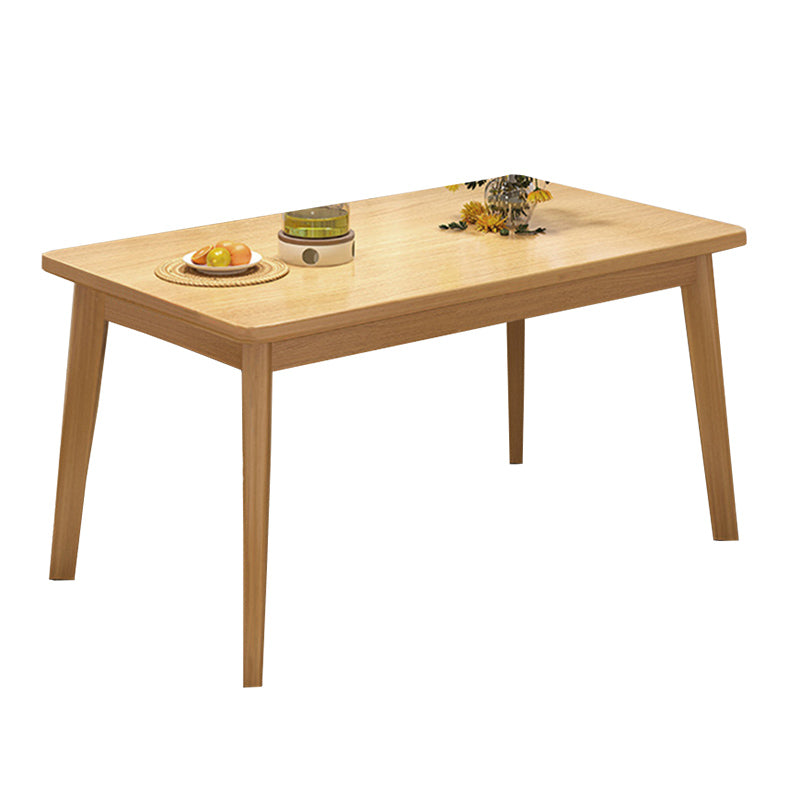 Modern 1/3/5 Pieces Dining Room Table Rectangle Wood Furniture for Home Clearhalo 'Dining Room Sets' 'Dining Tables & Seating' 'dining_room_set' 'furn' 'furn_dining_room_set' 'Furniture' 'Kitchen & Dining Furniture' 7251037