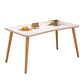 Modern 1/3/5 Pieces Dining Room Table Rectangle Wood Furniture for Home White 47.2"L x 23.6"W Clearhalo 'Dining Room Sets' 'Dining Tables & Seating' 'dining_room_set' 'furn' 'furn_dining_room_set' 'Furniture' 'Kitchen & Dining Furniture' 7251041