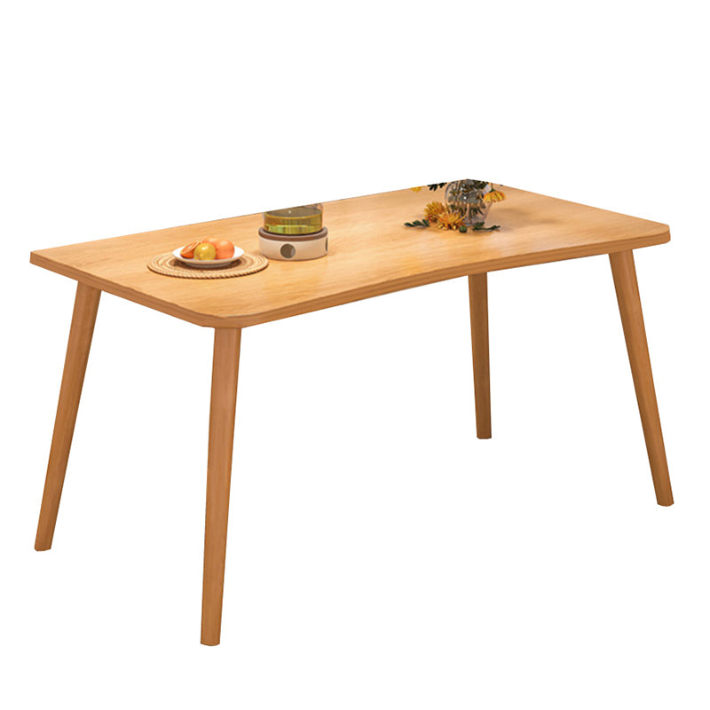 Modern 1/3/5 Pieces Dining Room Table Rectangle Wood Furniture for Home Wood 47.2"L x 23.6"W Clearhalo 'Dining Room Sets' 'Dining Tables & Seating' 'dining_room_set' 'furn' 'furn_dining_room_set' 'Furniture' 'Kitchen & Dining Furniture' 7251045