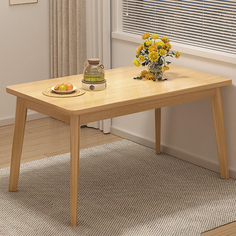Modern 1/3/5 Pieces Dining Room Table Rectangle Wood Furniture for Home Clearhalo 'Dining Room Sets' 'Dining Tables & Seating' 'dining_room_set' 'furn' 'furn_dining_room_set' 'Furniture' 'Kitchen & Dining Furniture' 7251052