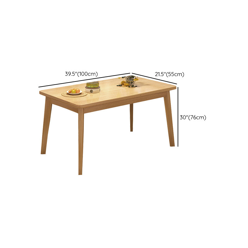 Modern 1/3/5 Pieces Dining Room Table Rectangle Wood Furniture for Home Clearhalo 'Dining Room Sets' 'Dining Tables & Seating' 'dining_room_set' 'furn' 'furn_dining_room_set' 'Furniture' 'Kitchen & Dining Furniture' 7251062