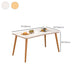 Modern 1/3/5 Pieces Dining Room Table Rectangle Wood Furniture for Home Clearhalo 'Dining Room Sets' 'Dining Tables & Seating' 'dining_room_set' 'furn' 'furn_dining_room_set' 'Furniture' 'Kitchen & Dining Furniture' 7251066