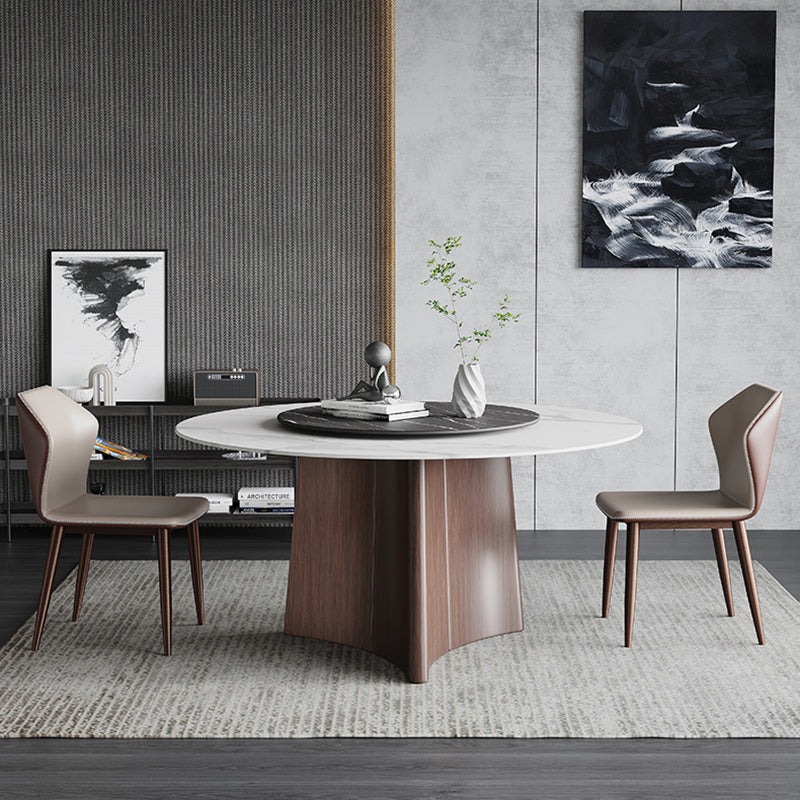 Set di tavoli da pranzo moderna 1/3/4/7 pezzi con mobili da cucina a base di metallo