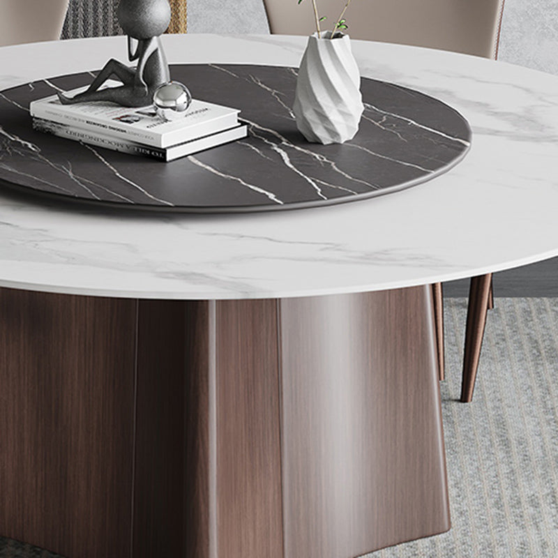 Set di tavoli da pranzo moderna 1/3/4/7 pezzi con mobili da cucina a base di metallo