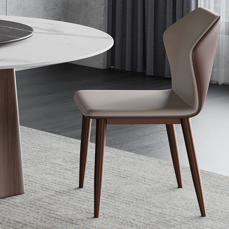 Set di tavoli da pranzo moderna 1/3/4/7 pezzi con mobili da cucina a base di metallo