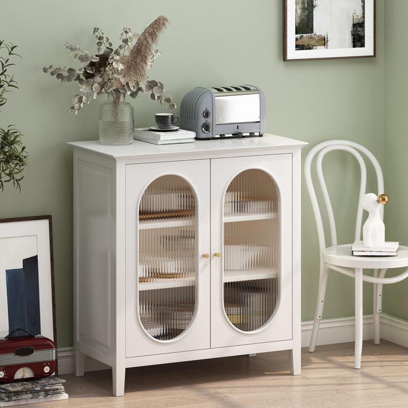 Stitboard a buffet in legno a buffet in stile glam con 2 porte, 33,46 "W