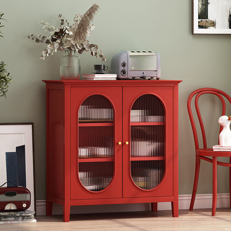 Stitboard a buffet in legno a buffet in stile glam con 2 porte, 33,46 "W