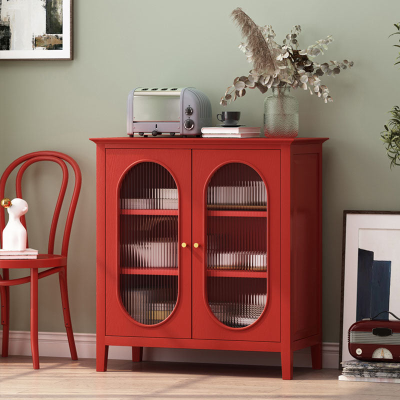 Stitboard a buffet in legno a buffet in stile glam con 2 porte, 33,46 "W