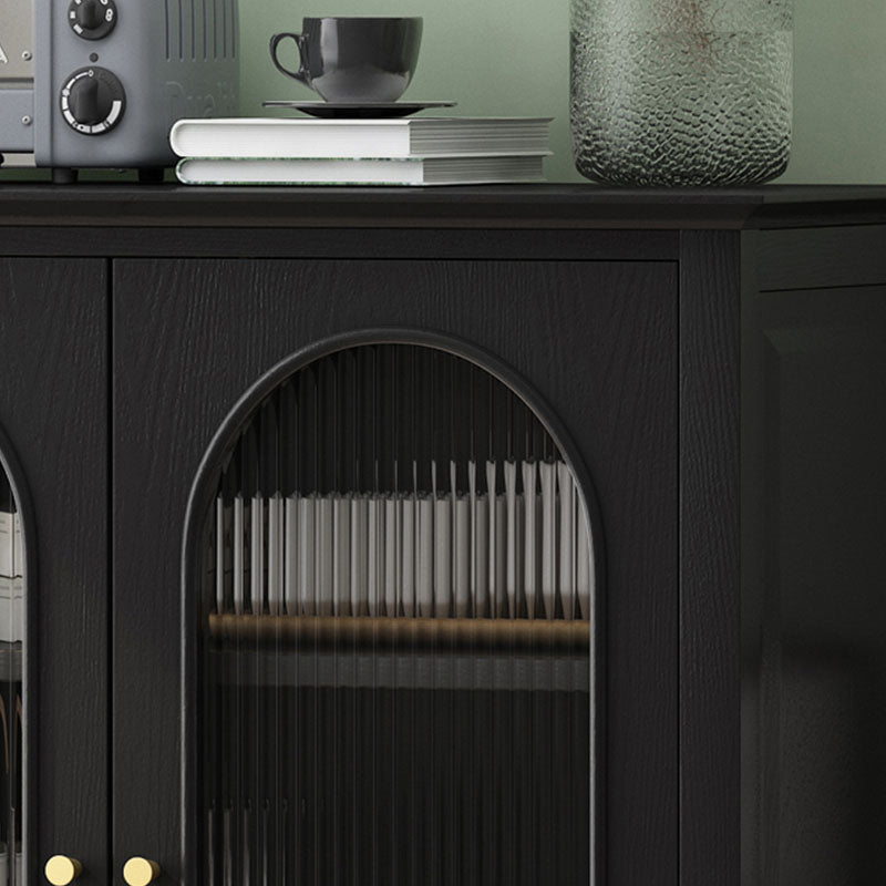 Stitboard a buffet in legno a buffet in stile glam con 2 porte, 33,46 "W