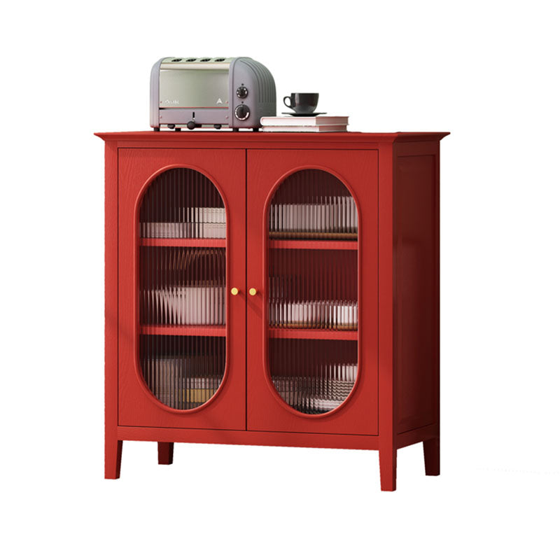 Stitboard a buffet in legno a buffet in stile glam con 2 porte, 33,46 "W