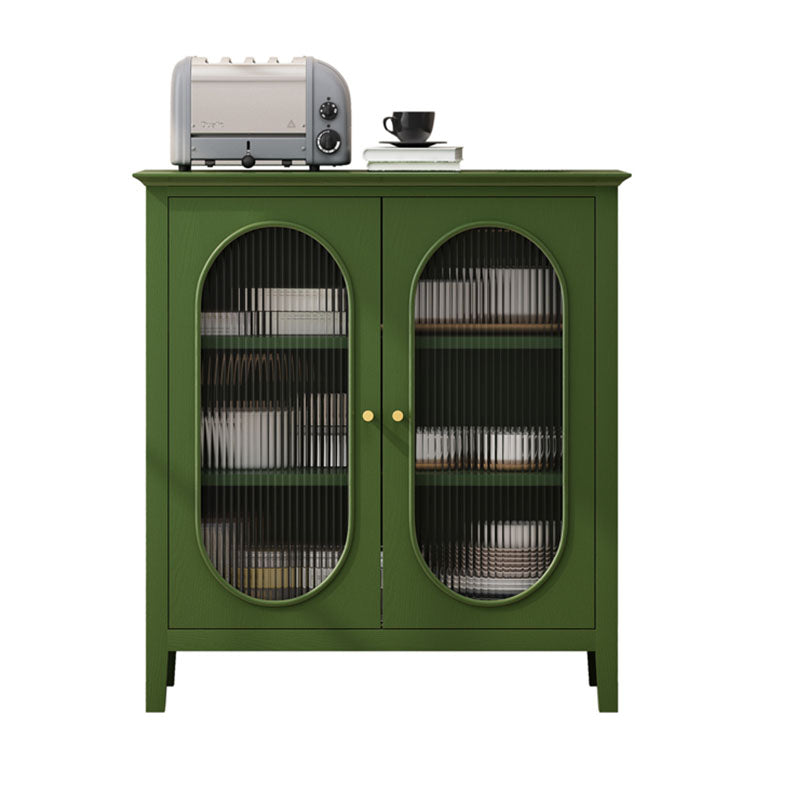 Stitboard a buffet in legno a buffet in stile glam con 2 porte, 33,46 "W