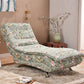 Modern Cotton Blend Lounge Chair Armless Adjustable Sleeper Chair Bed Light Green Clearhalo 'Chairs & Seating' 'Chaise Lounge' 'chaise_lounge' 'furn' 'furn_chaise_lounge' 'Furniture' 'Living Room Furniture' 7251352