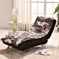 Modern Cotton Blend Lounge Chair Armless Adjustable Sleeper Chair Bed Dark Coffee Clearhalo 'Chairs & Seating' 'Chaise Lounge' 'chaise_lounge' 'furn' 'furn_chaise_lounge' 'Furniture' 'Living Room Furniture' 7251357