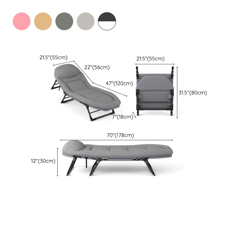 Tessuto per rivestimento in metallo standard scandinavo in metallo colore solido con le gambe reclinabili