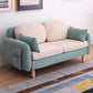 26" Wide Contemporary Sofa Fabric Pillows Seating with Storage