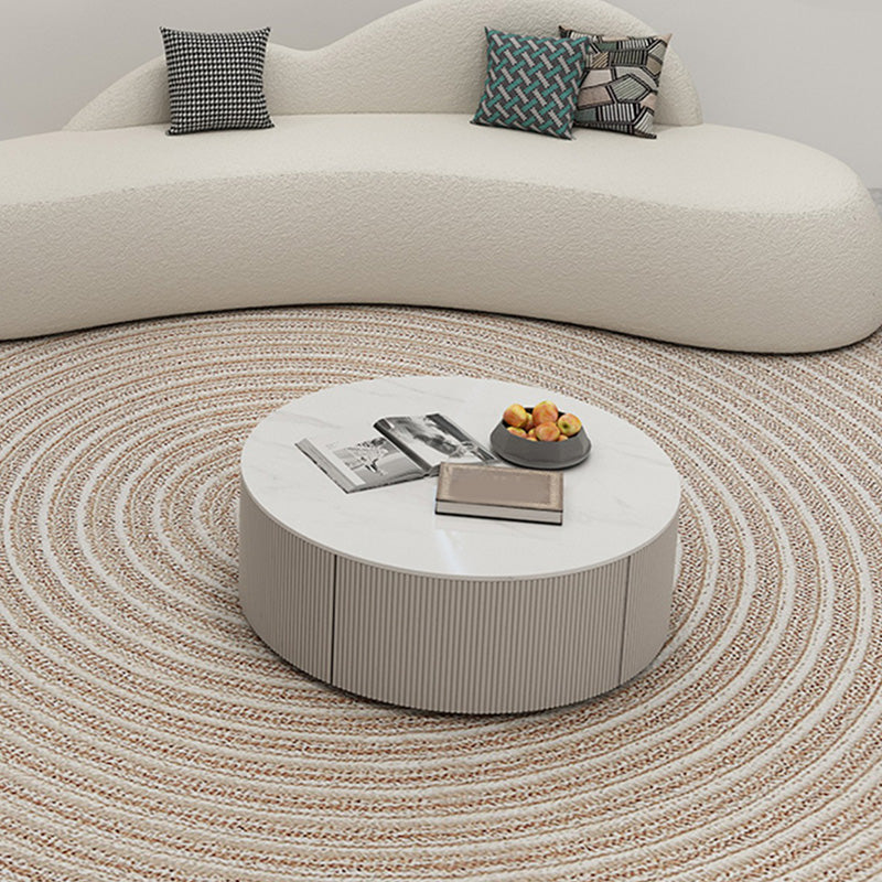 Asiento estacionario blanco sin brazo de tela de sofá de 39 "de ancho