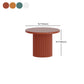 Contemporary Round Coffee Table Set Pedestal Wood Cocktail Table Clearhalo 'Coffee & Accent Tables' 'Coffee Tables' 'coffee_tables' 'furn' 'furn_coffee_tables' 'Furniture' 'Living Room Furniture' 7251662