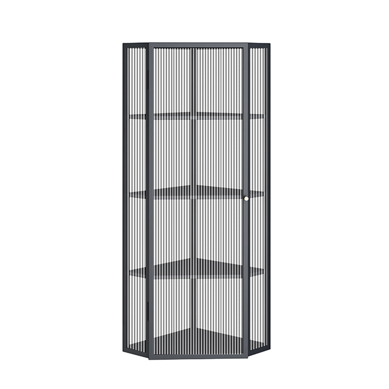 Mobile moderno mobile in metallo mobile a buffet montato a parete per sala da pranzo