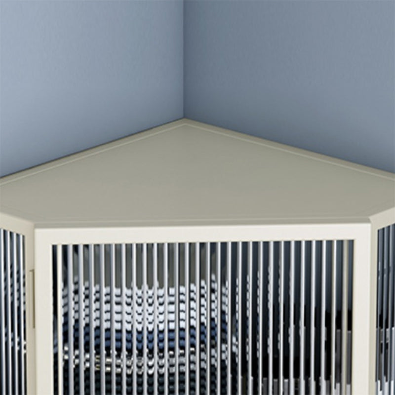 Mobile moderno mobile in metallo mobile a buffet montato a parete per sala da pranzo