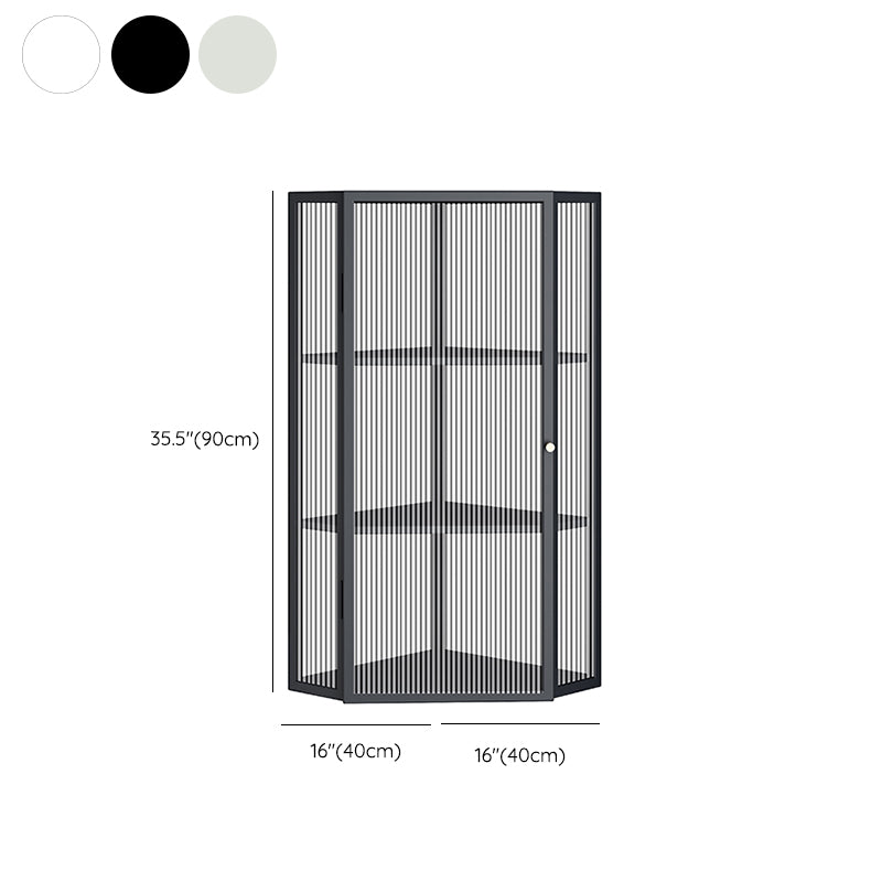 Mobile moderno mobile in metallo mobile a buffet montato a parete per sala da pranzo