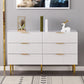 Classic Glam Storage Chest Manufactured Wood Dresser with 2/3/4/5/6 Drawers Clearhalo 'Bedroom Furniture' 'Dressers & Chests' 'dressers_chests' 'furn' 'furn_dressers_chests' 'Furniture' 7252090