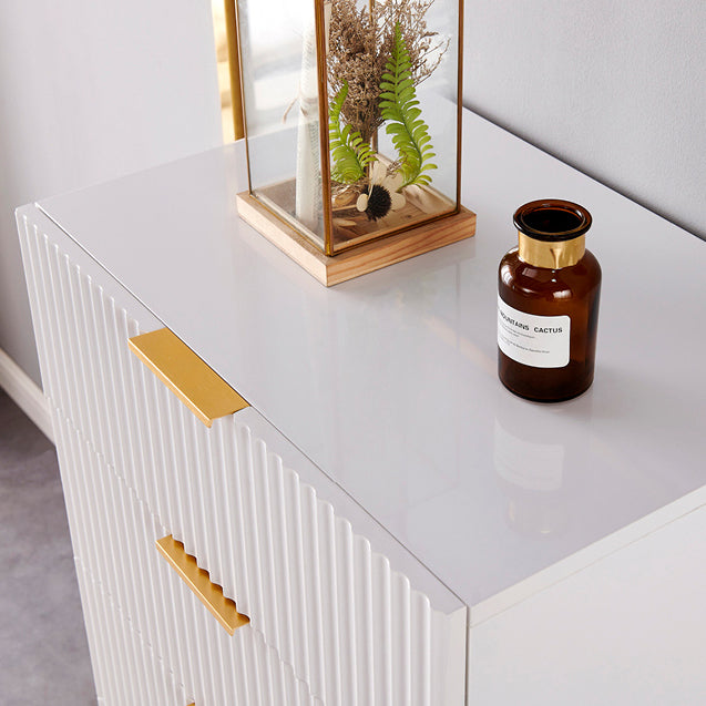 Classic Glam Storage Chest Manufactured Wood Dresser with 2/3/4/5/6 Drawers Clearhalo 'Bedroom Furniture' 'Dressers & Chests' 'dressers_chests' 'furn' 'furn_dressers_chests' 'Furniture' 7252101