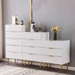 Classic Glam Storage Chest Manufactured Wood Dresser with 2/3/4/5/6 Drawers Clearhalo 'Bedroom Furniture' 'Dressers & Chests' 'dressers_chests' 'furn' 'furn_dressers_chests' 'Furniture' 7252108