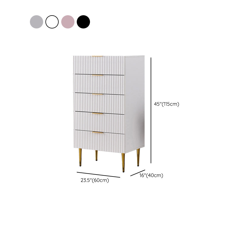 Classic Glam Storage Chest Manufactured Wood Dresser with 2/3/4/5/6 Drawers Clearhalo 'Bedroom Furniture' 'Dressers & Chests' 'dressers_chests' 'furn' 'furn_dressers_chests' 'Furniture' 7252119