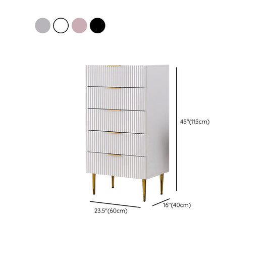 Classic Glam Storage Chest Manufactured Wood Dresser with 2/3/4/5/6 Drawers