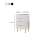 Classic Glam Storage Chest Manufactured Wood Dresser with 2/3/4/5/6 Drawers Clearhalo 'Bedroom Furniture' 'Dressers & Chests' 'dressers_chests' 'furn' 'furn_dressers_chests' 'Furniture' 7252121