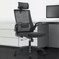Silla de oficina moderna brazos extraíbles sin silla ergonómica angustiosa con aires transpirables