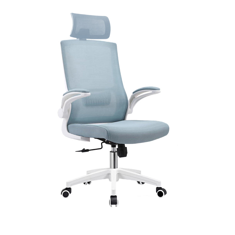 Silla de oficina moderna brazos extraíbles sin silla ergonómica angustiosa con aires transpirables