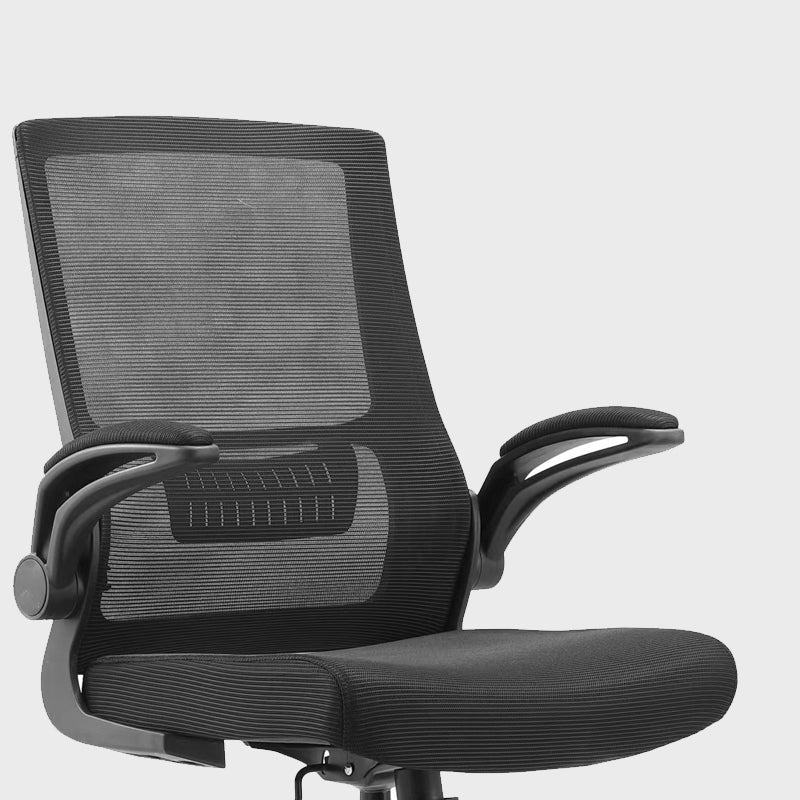 Silla de oficina moderna brazos extraíbles sin silla ergonómica angustiosa con aires transpirables