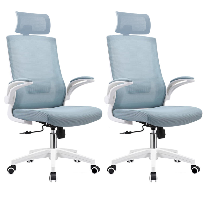 Silla de oficina moderna brazos extraíbles sin silla ergonómica angustiosa con aires transpirables