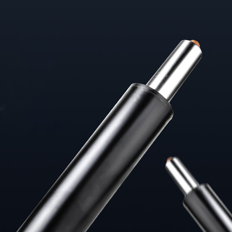 Silla de oficina de tobogán moderna con brazos acolchados de cuero altura de altura de asiento ajustable