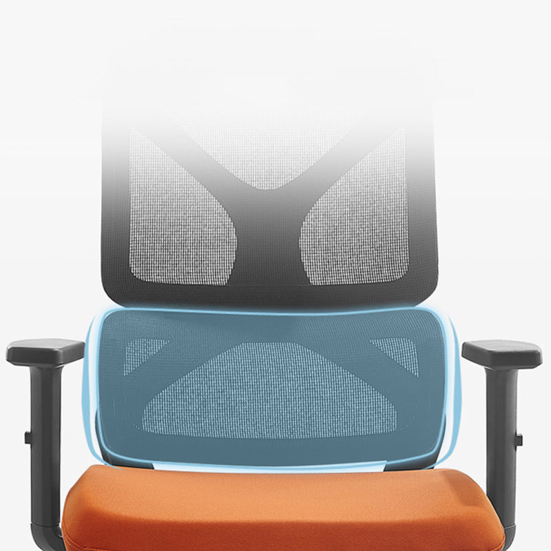 Silla moderna brazos extraíbles sin silla ergonómica angustiosa con espalda transpirable