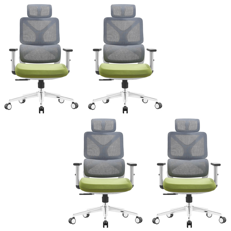 Silla moderna brazos extraíbles sin silla ergonómica angustiosa con espalda transpirable