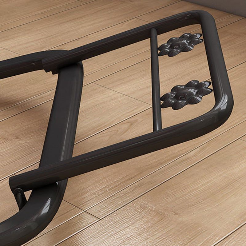 Simple Balcón de hierro Balcón Silla de ocio mecedora de ocio