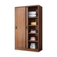 Modern Sliding Doors Wardrobe Wood Frame Freestanding Wardrobe Armoire