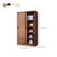 Modern Sliding Doors Wardrobe Wood Frame Freestanding Wardrobe Armoire