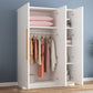 Freestanding Wood Frame Wardrobe Armoire Multifunctional Wardrobe with Soft Close Doors