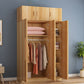 Freestanding Wood Frame Wardrobe Armoire Multifunctional Wardrobe with Soft Close Doors