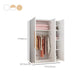 Freestanding Wood Frame Wardrobe Armoire Multifunctional Wardrobe with Soft Close Doors